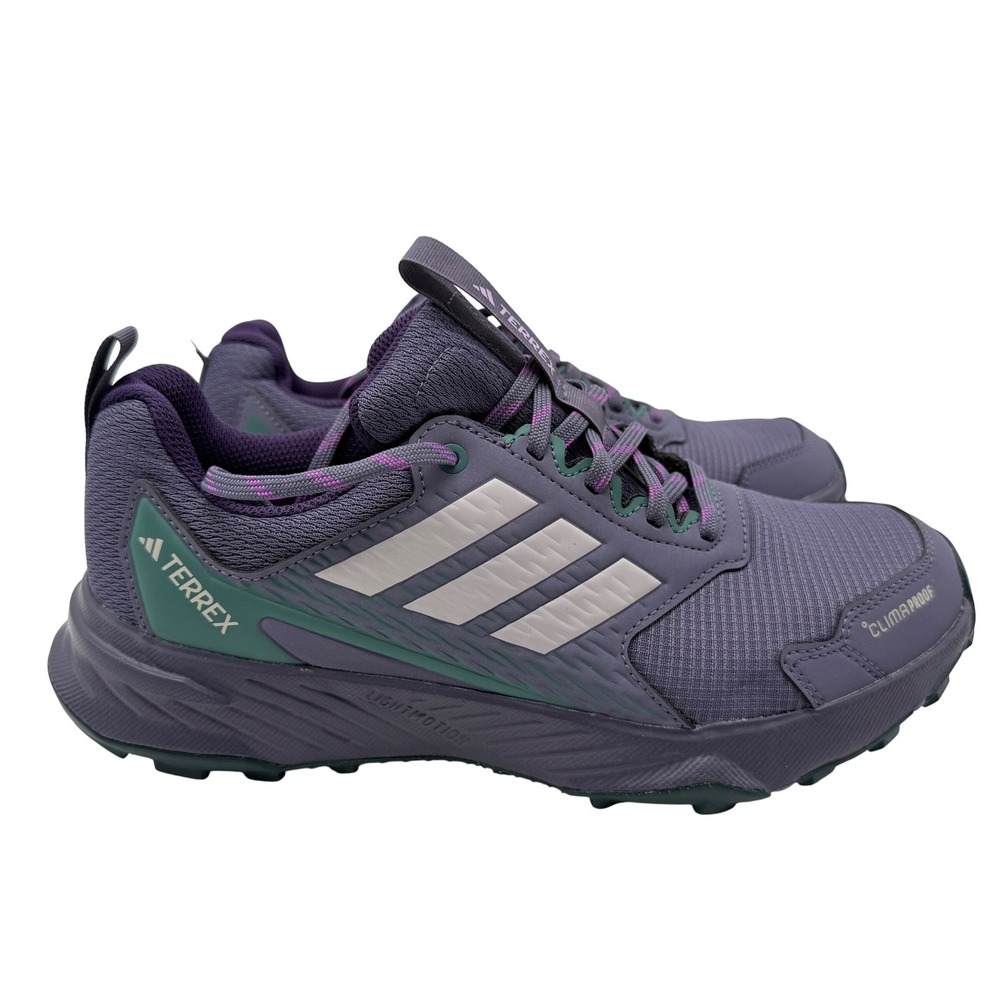 Adidas Terrex Trail Running Shoes Womens 8 Purple Excellent ClimaProof JR7775